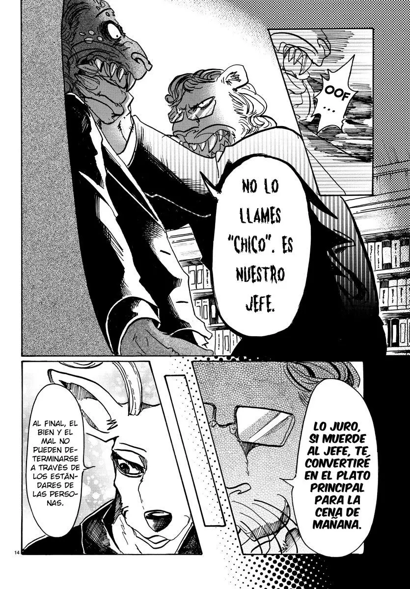 Beastars capítulo 57, página 14