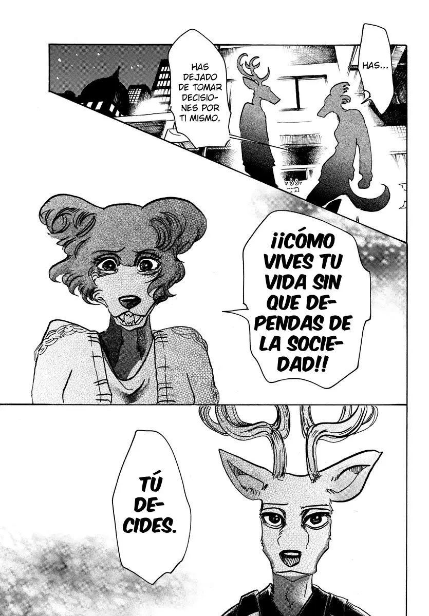 Beastars capítulo 57, página 19