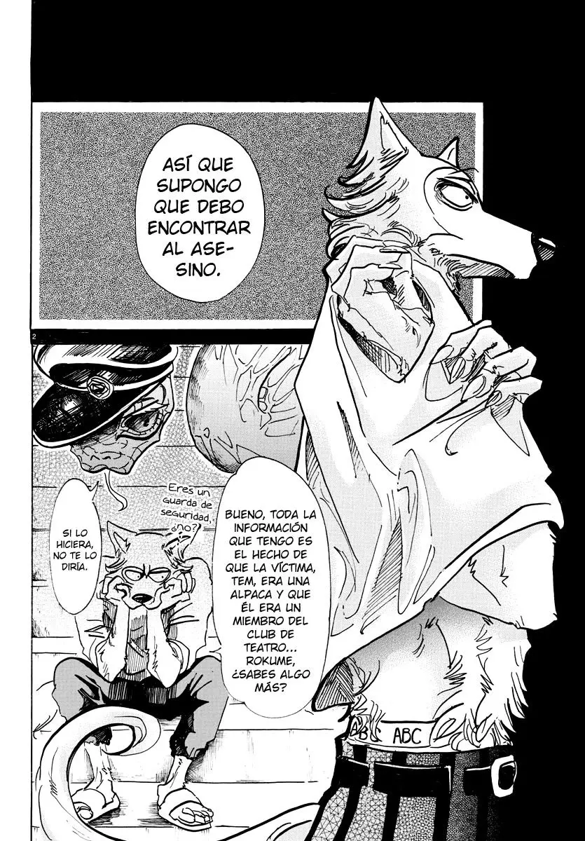 Beastars capítulo 58, página 3