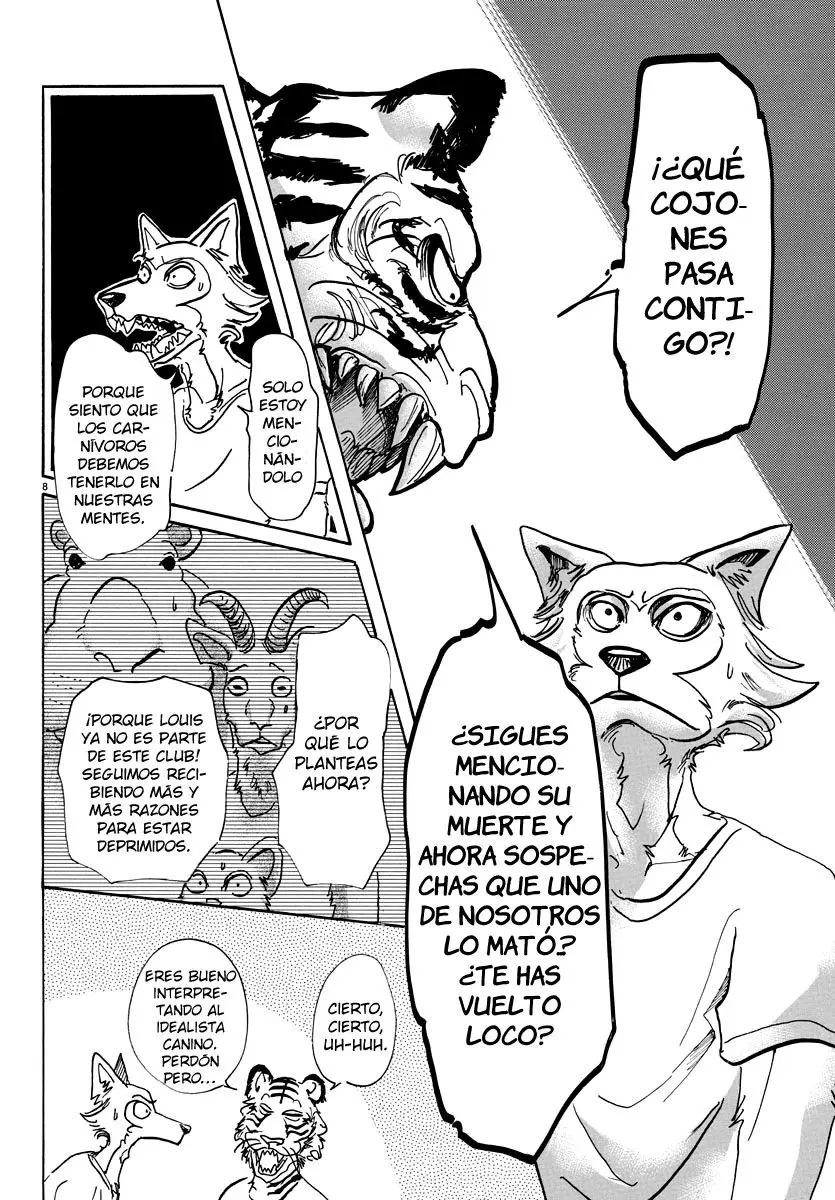 Beastars capítulo 58, página 9