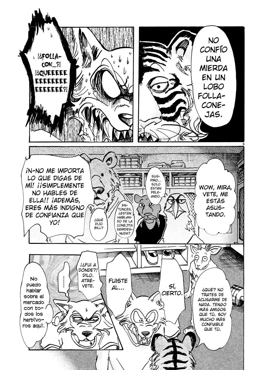 Beastars capítulo 58, página 10