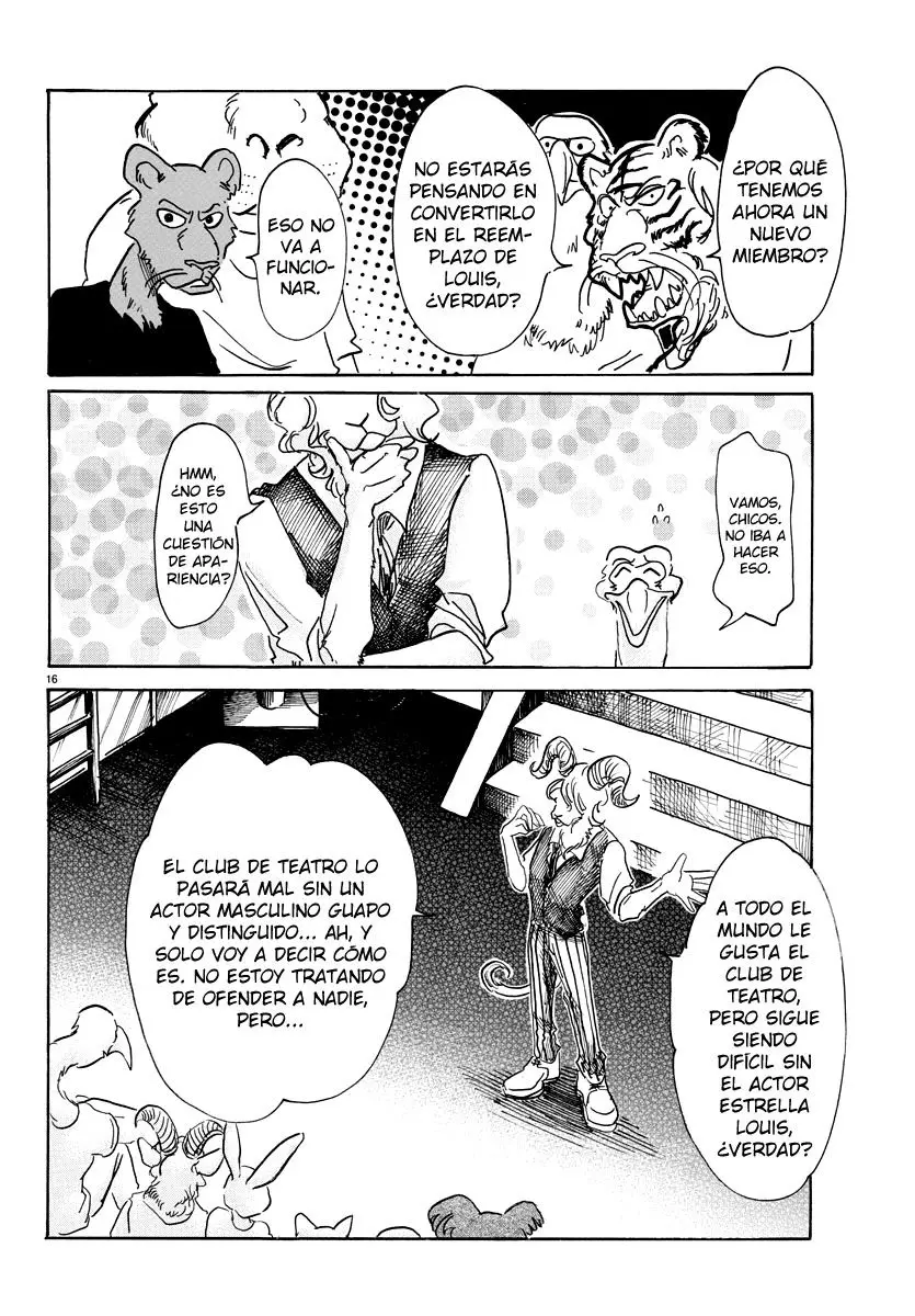 Beastars capítulo 58, página 17