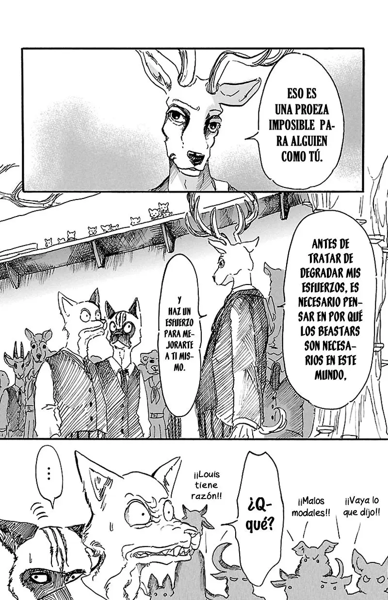 Beastars capítulo 6, página 21