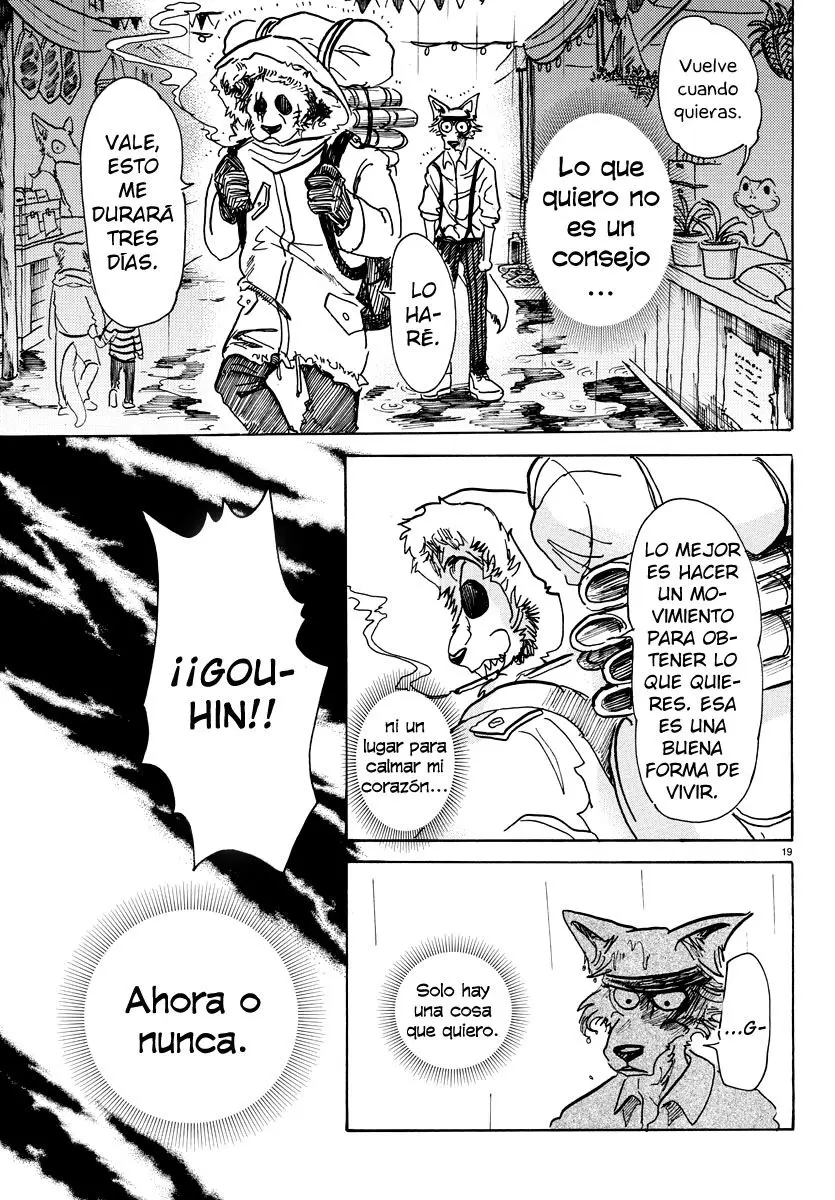 Beastars capítulo 61, página 19