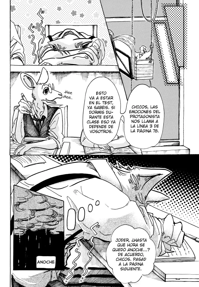 Beastars capítulo 62, página 4