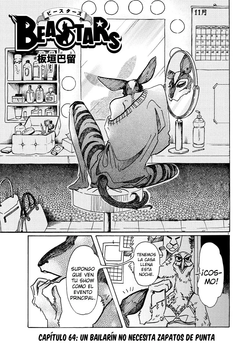 Beastars capítulo 64, página 2