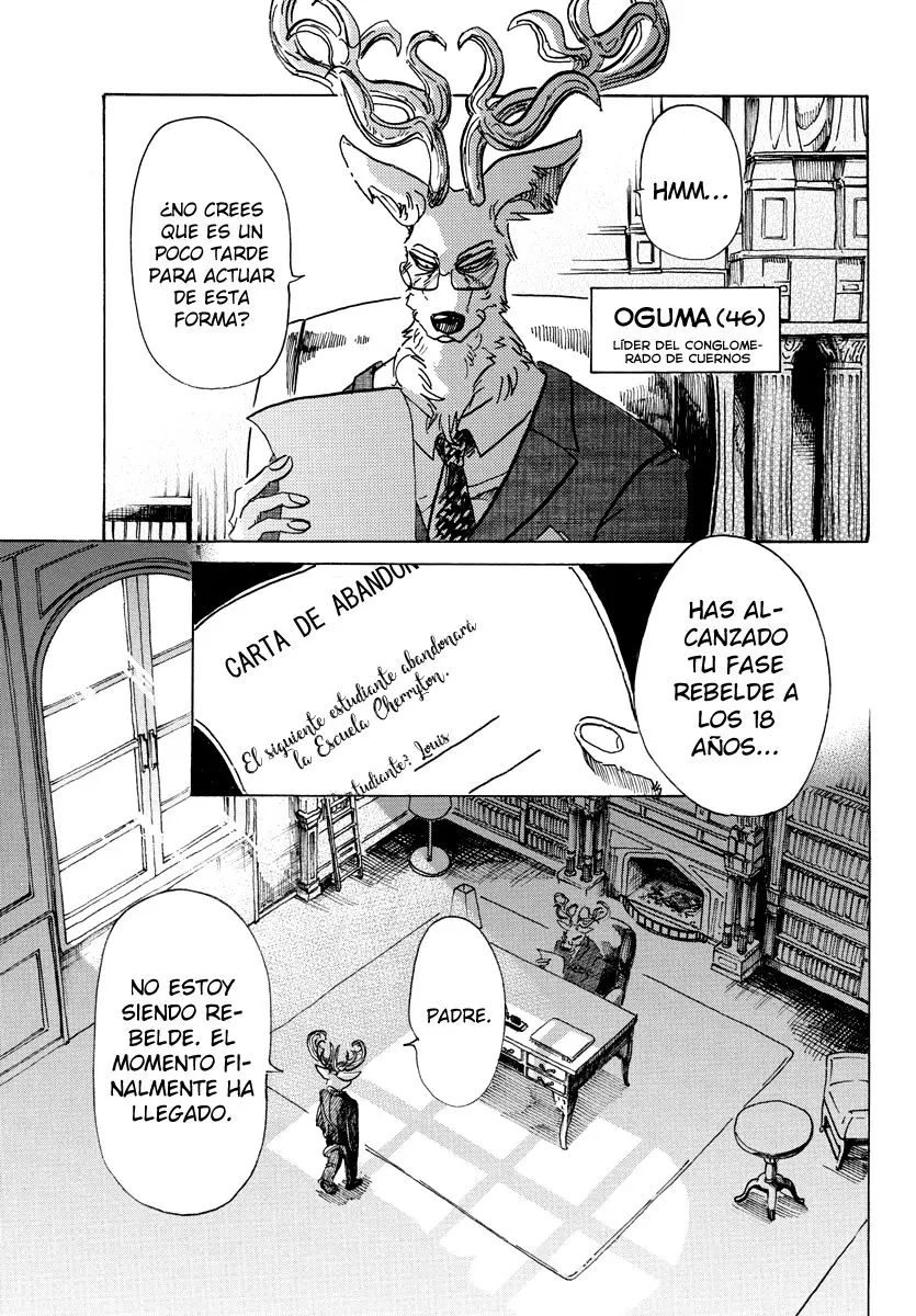 Beastars capítulo 65, página 4