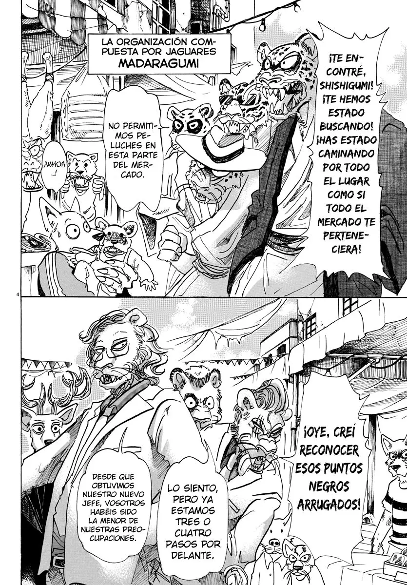 Beastars capítulo 66, página 5