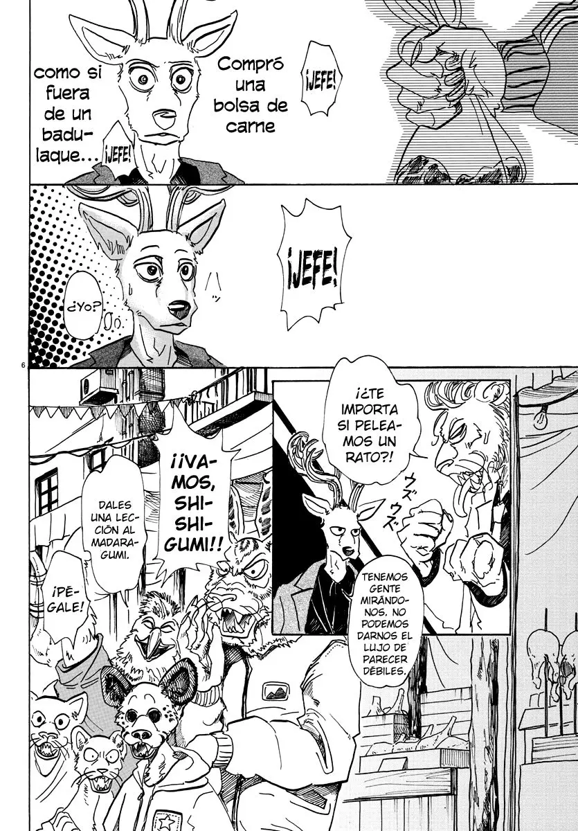 Beastars capítulo 66, página 7
