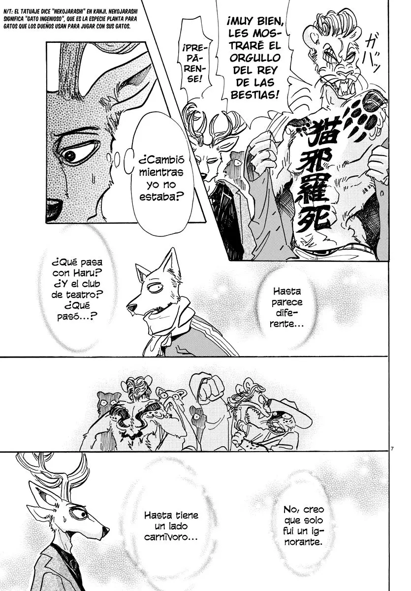 Beastars capítulo 66, página 8