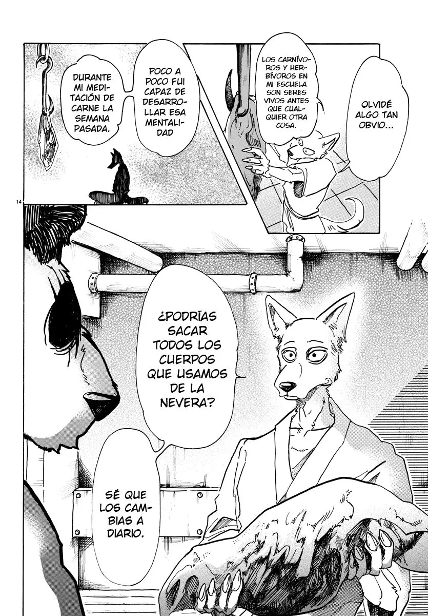 Beastars capítulo 66, página 15