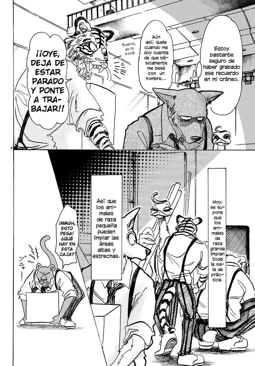 Beastars capítulo 67, página 10