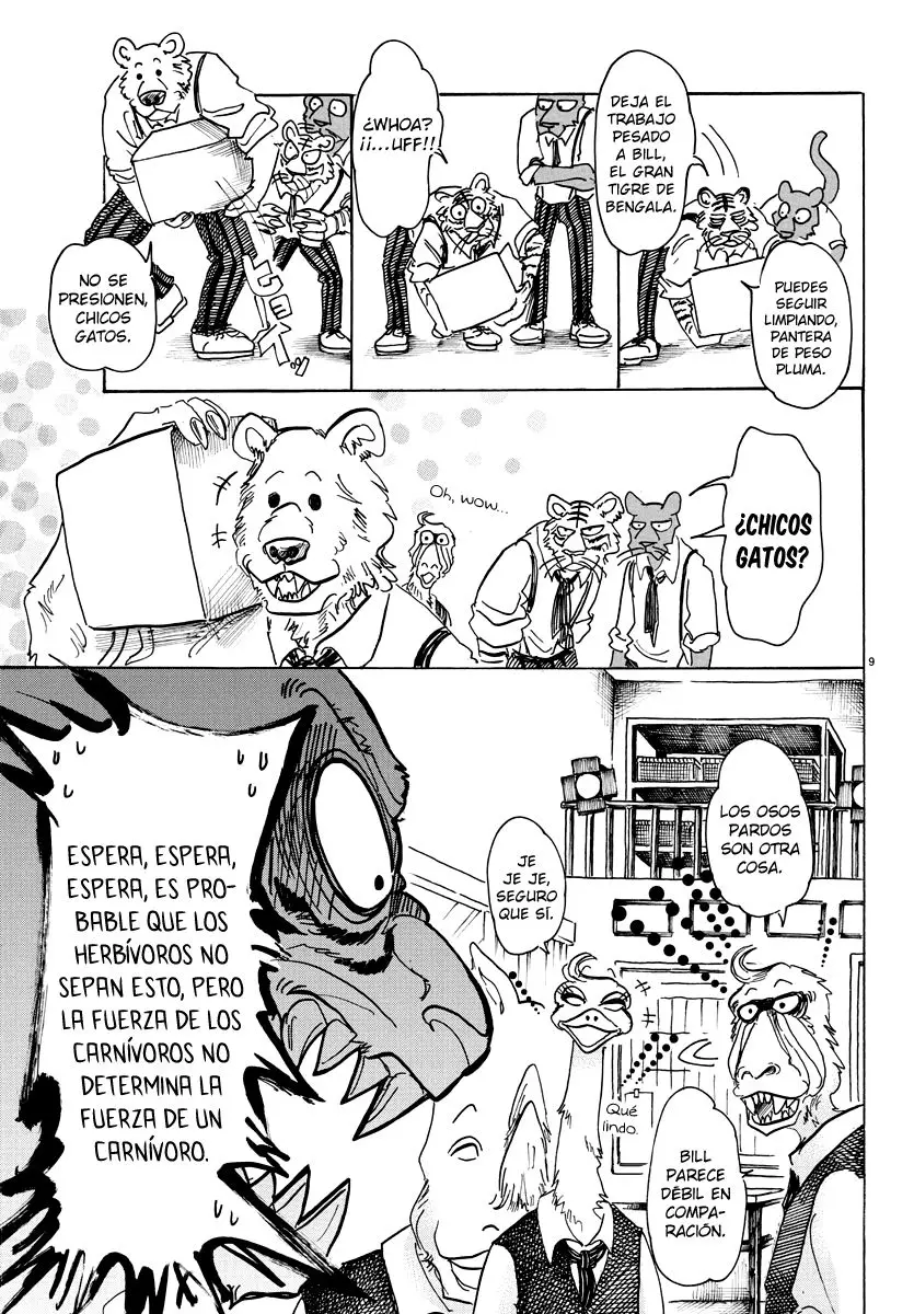 Beastars capítulo 67, página 11