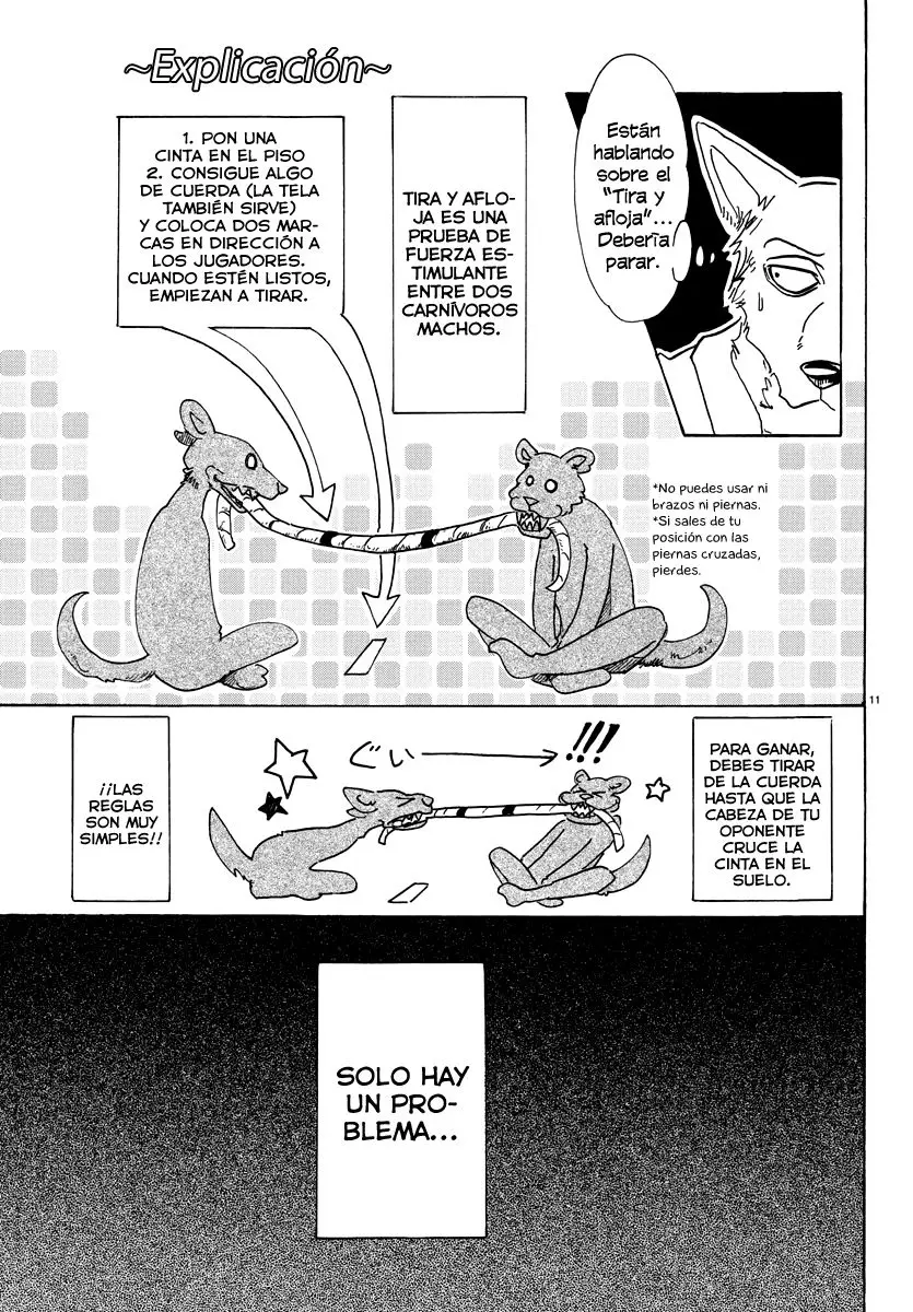 Beastars capítulo 67, página 13