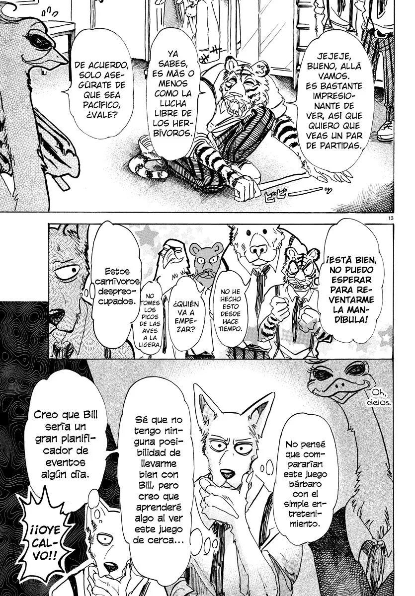 Beastars capítulo 67, página 15