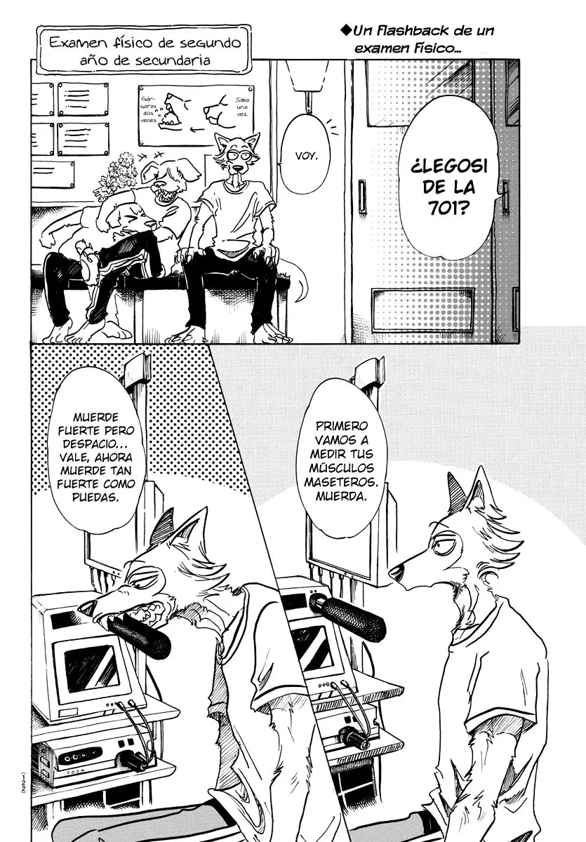 Beastars capítulo 68, página 3