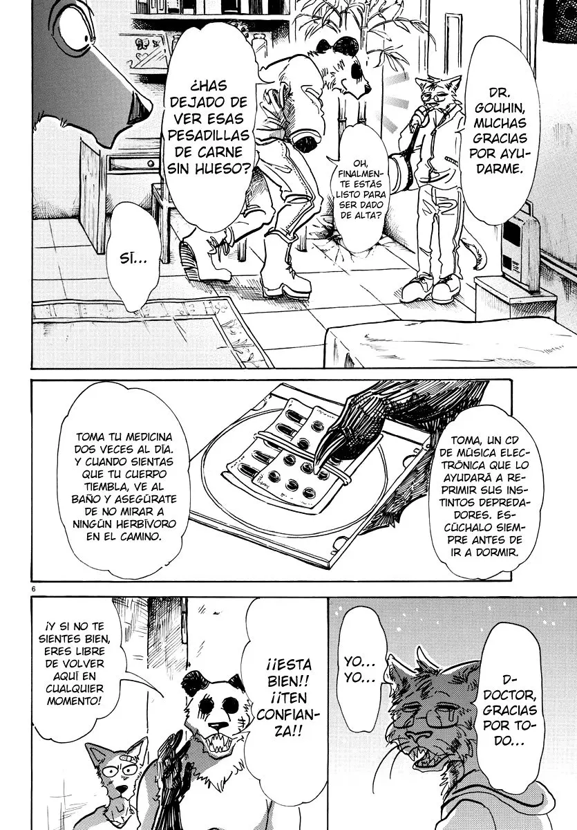 Beastars capítulo 69, página 8