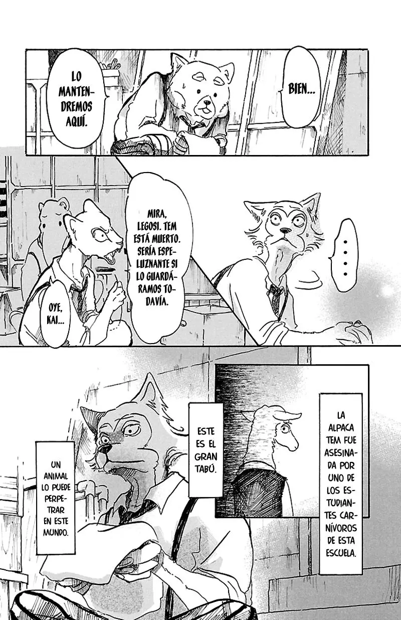 Beastars capítulo 7, página 13