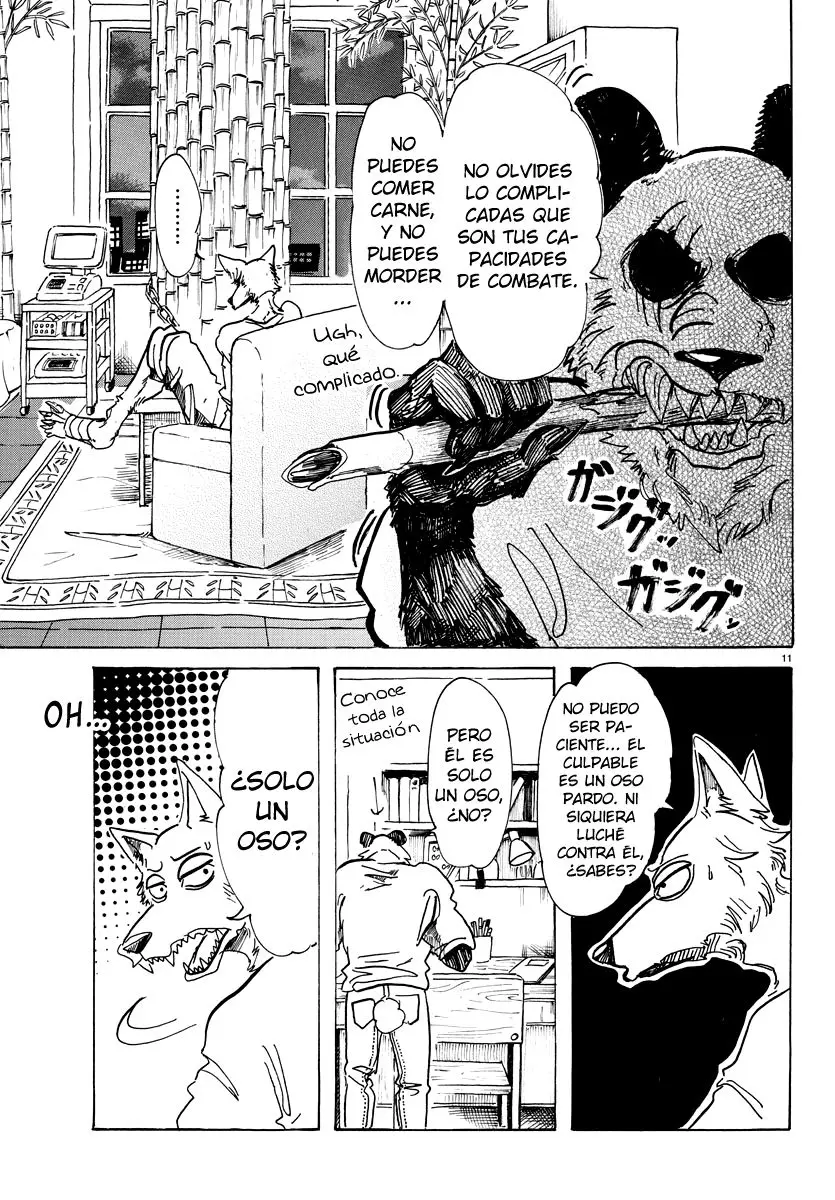 Beastars capítulo 74, página 12