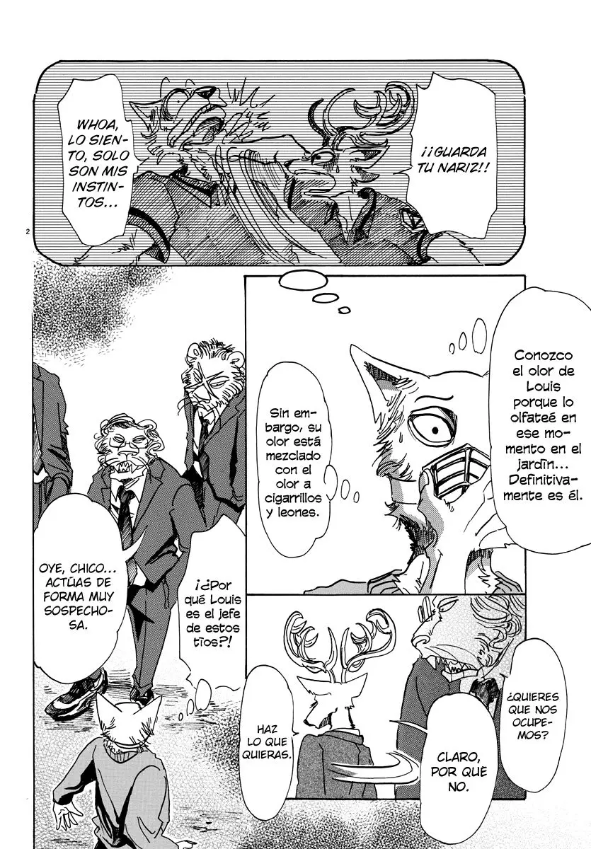 Beastars capítulo 75, página 4