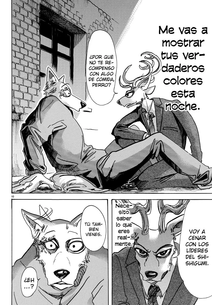Beastars capítulo 75, página 11