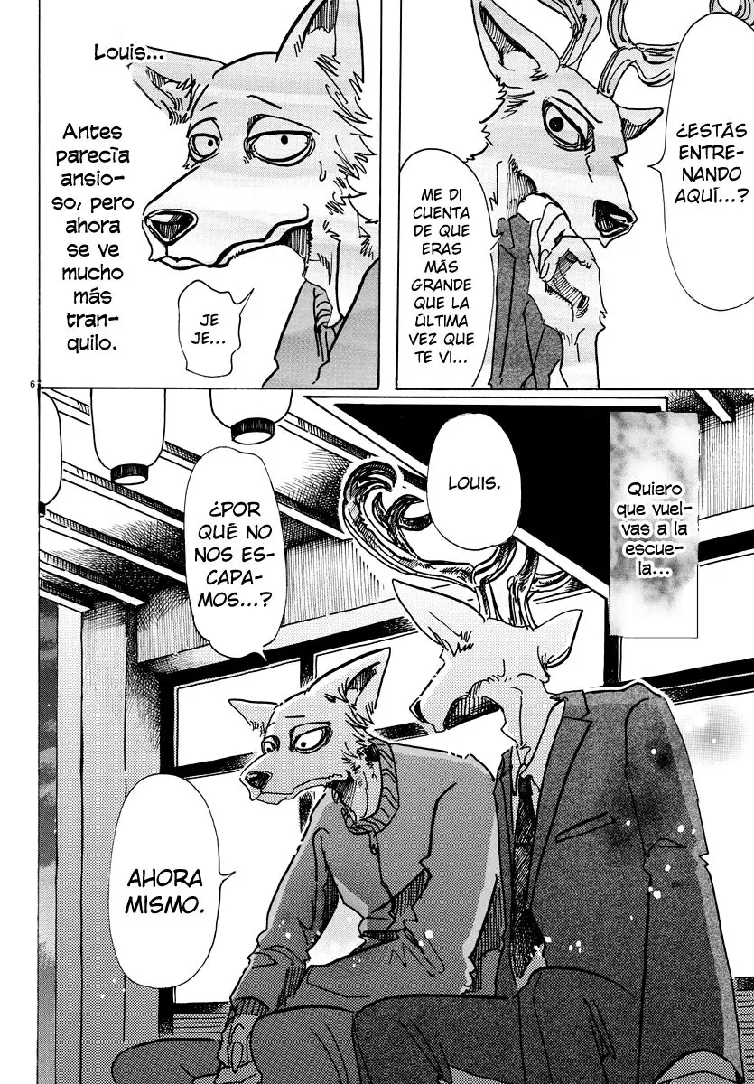 Beastars capítulo 76, página 8