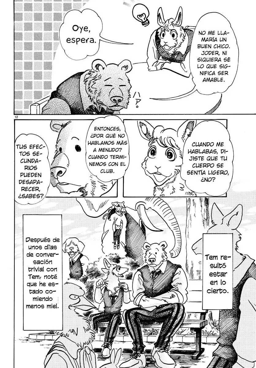 Beastars capítulo 77, página 13