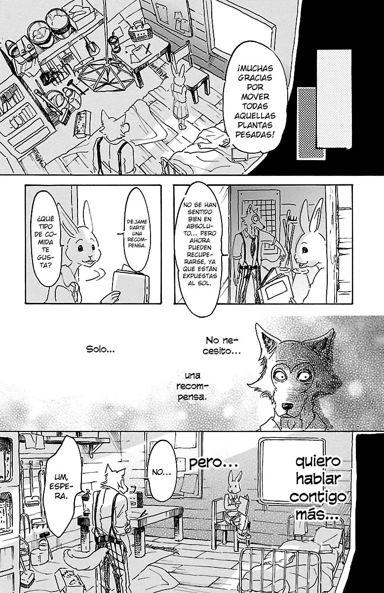 Beastars capítulo 8, página 23