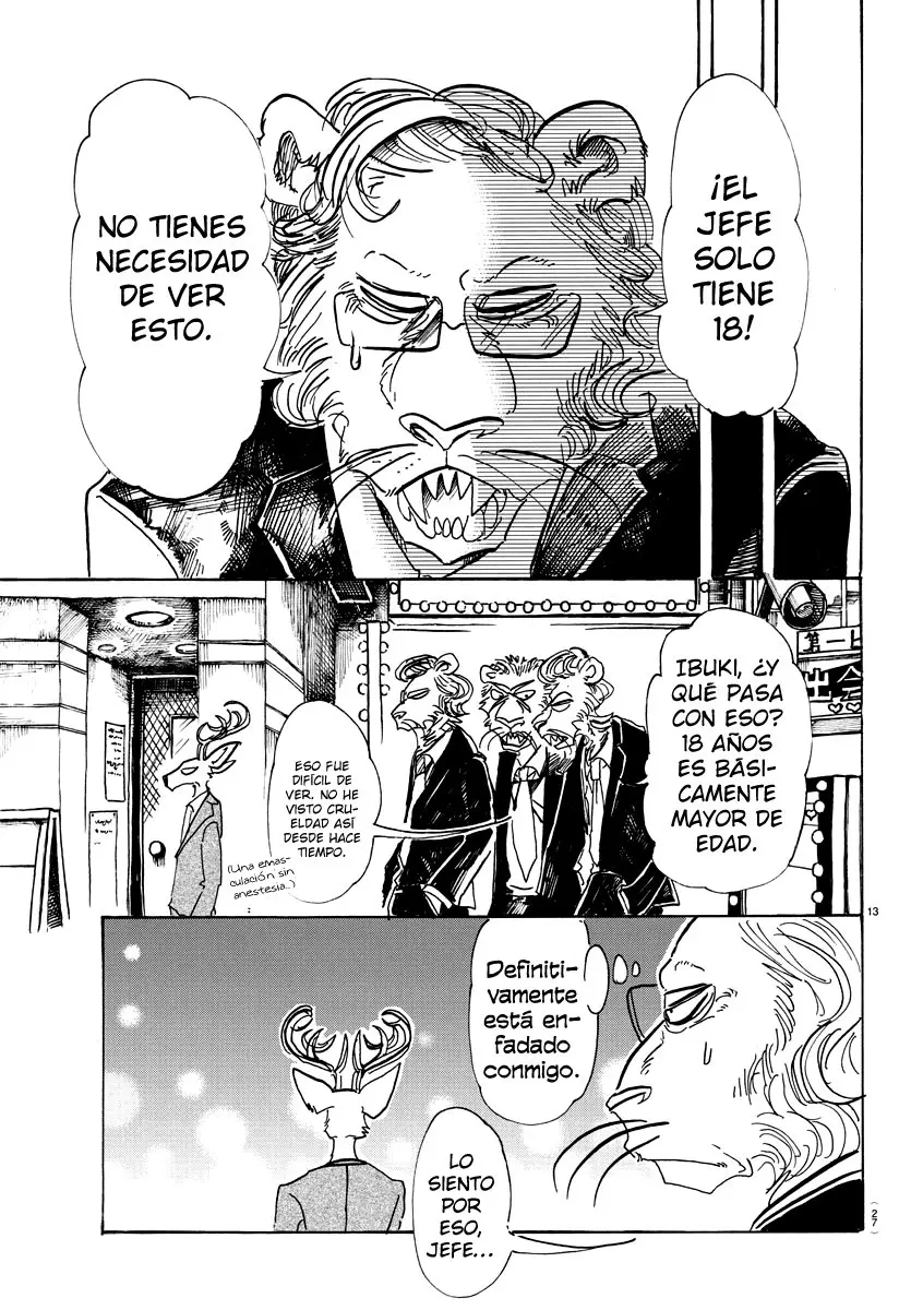 Beastars capítulo 80, página 15
