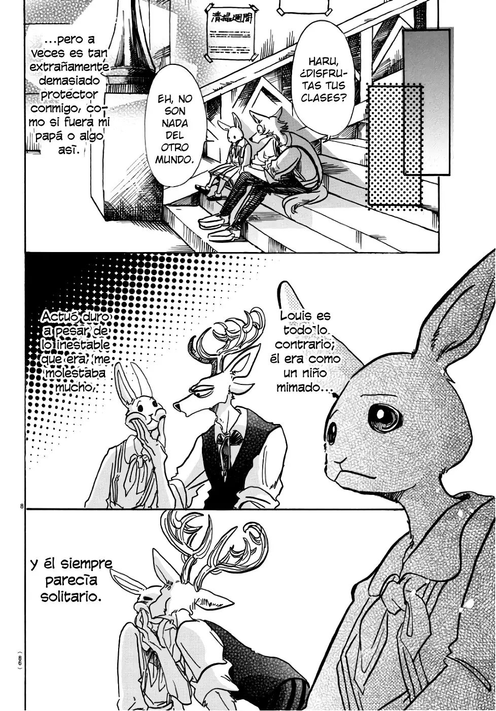 Beastars capítulo 83, página 9