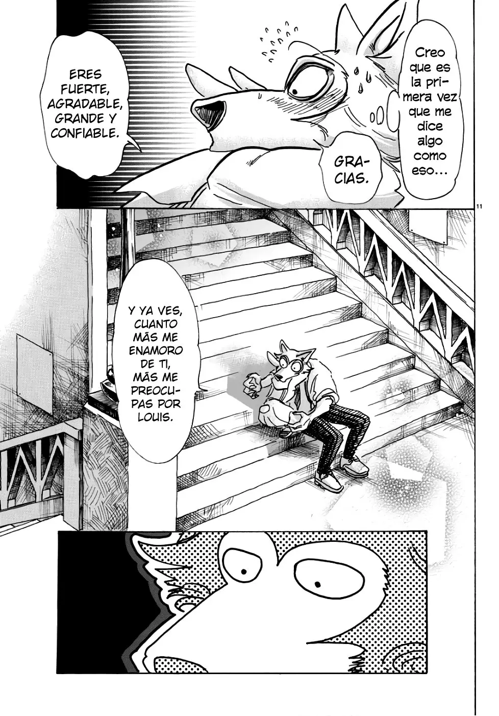 Beastars capítulo 83, página 12