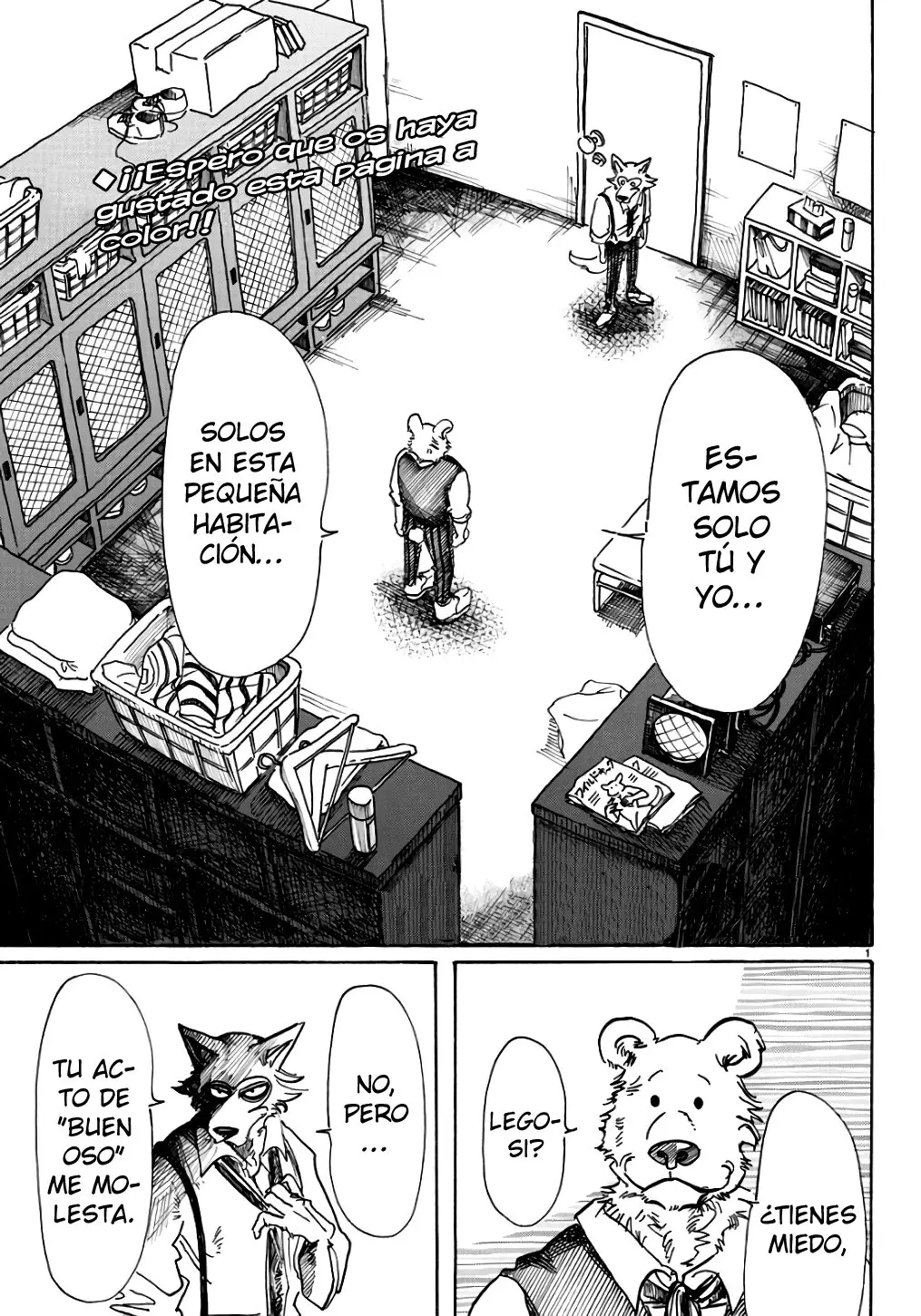 Beastars capítulo 84, página 3