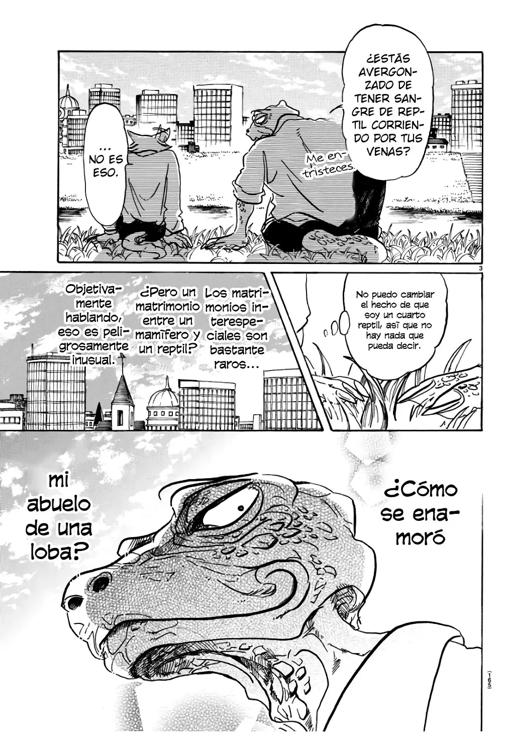 Beastars capítulo 85, página 4