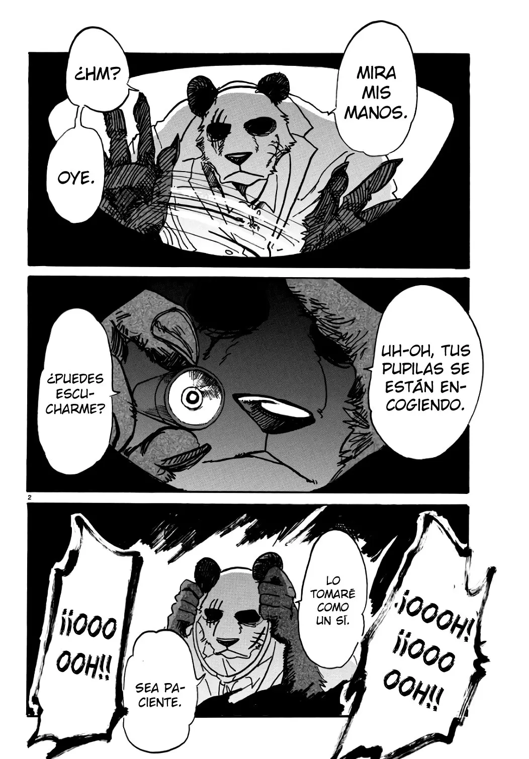 Beastars capítulo 86, página 3