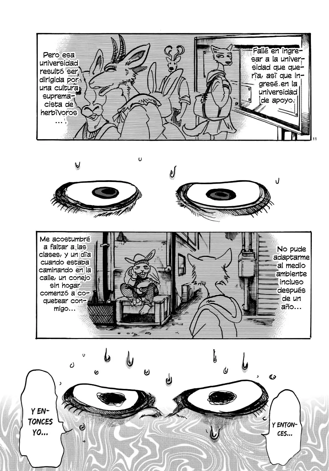 Beastars capítulo 86, página 12
