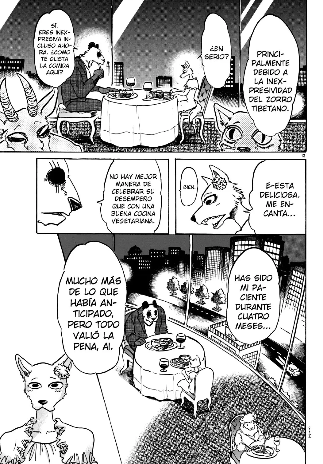 Beastars capítulo 86, página 14
