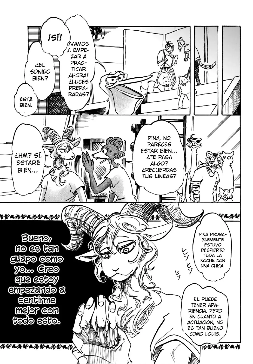 Beastars capítulo 87, página 14