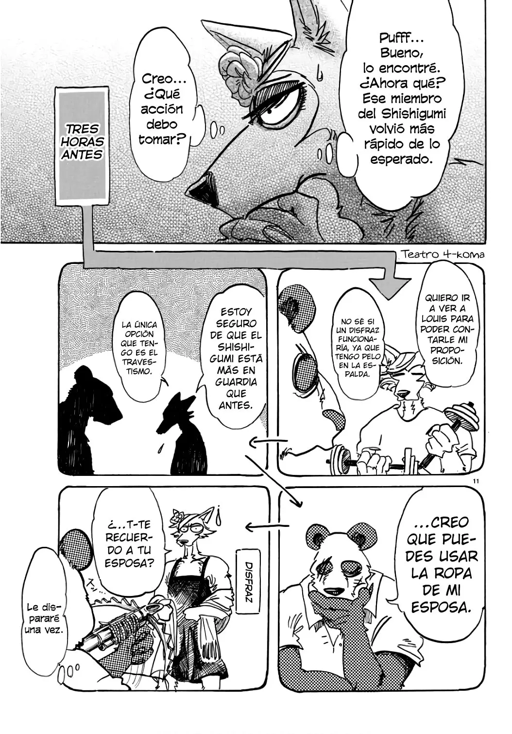 Beastars capítulo 88, página 12
