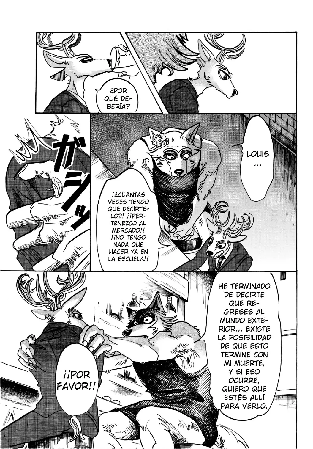 Beastars capítulo 88, página 18