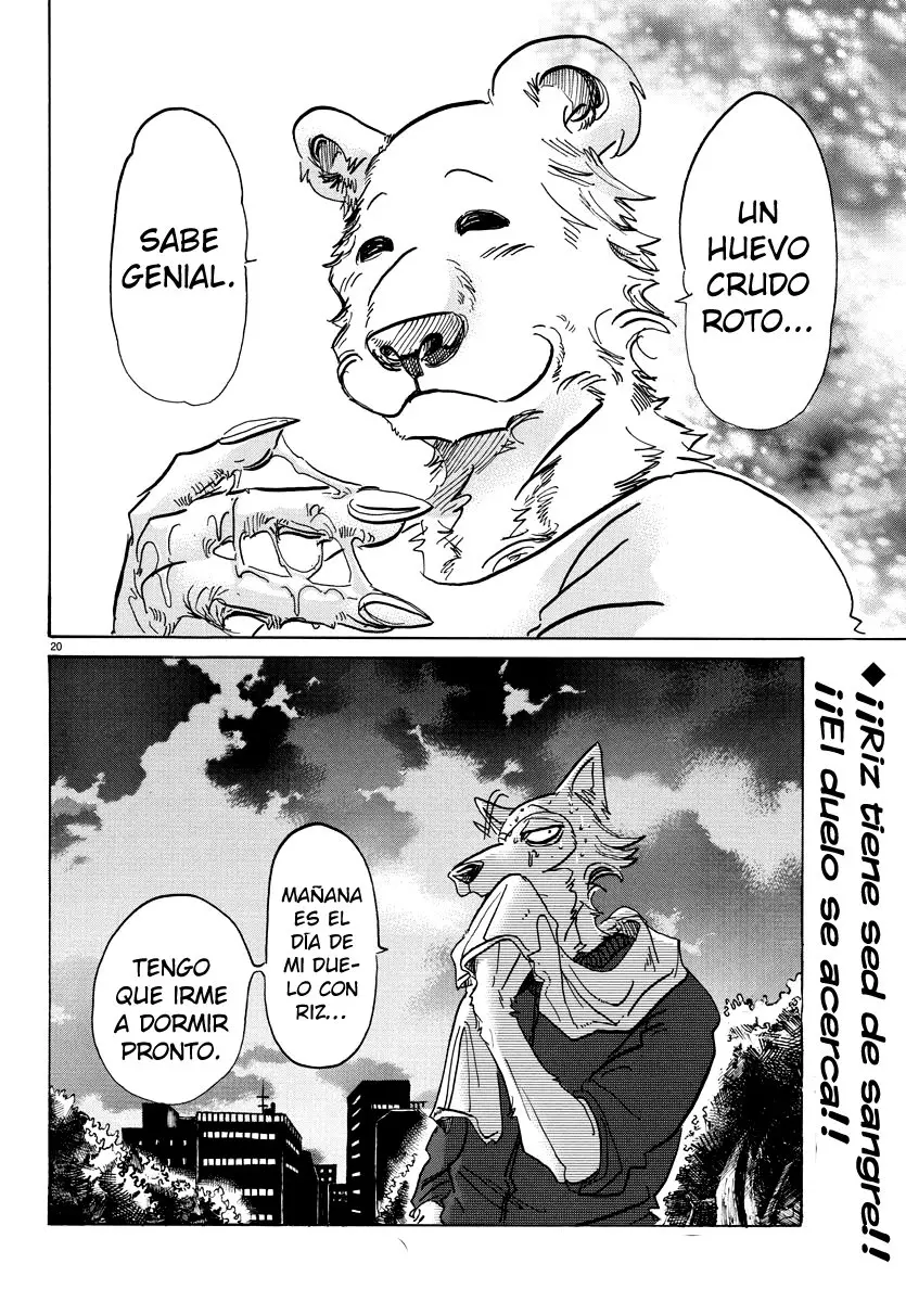 Beastars capítulo 89, página 20