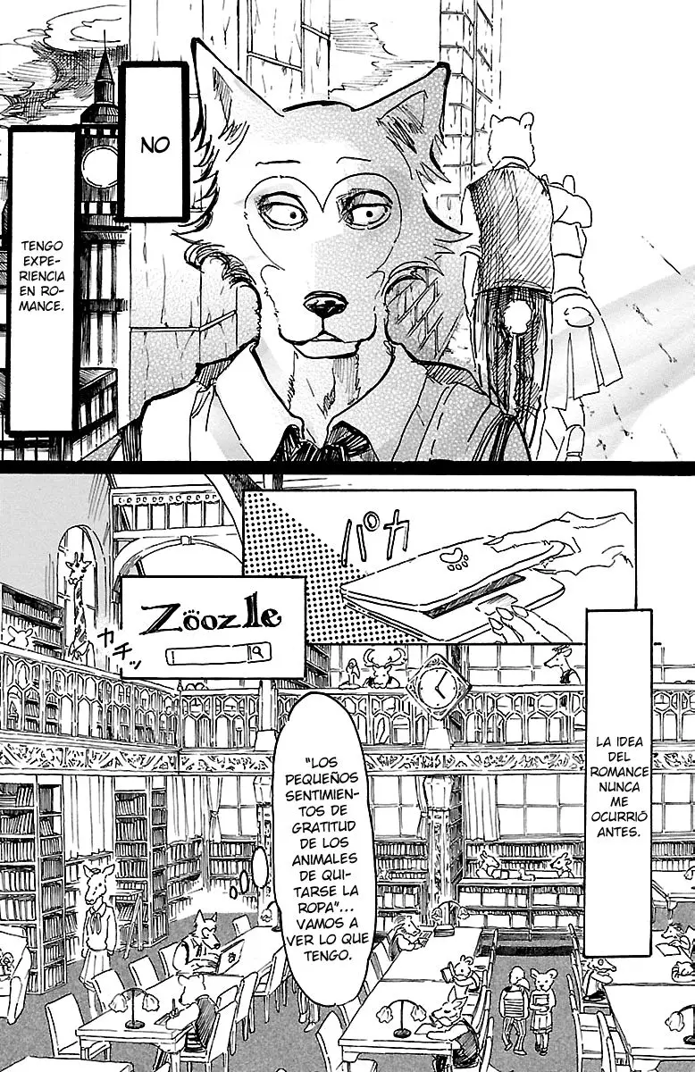 Beastars capítulo 9, página 14