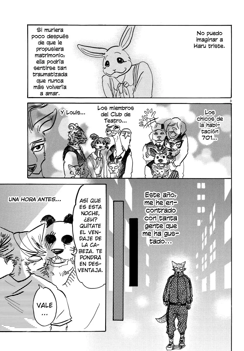 Beastars capítulo 90, página 4