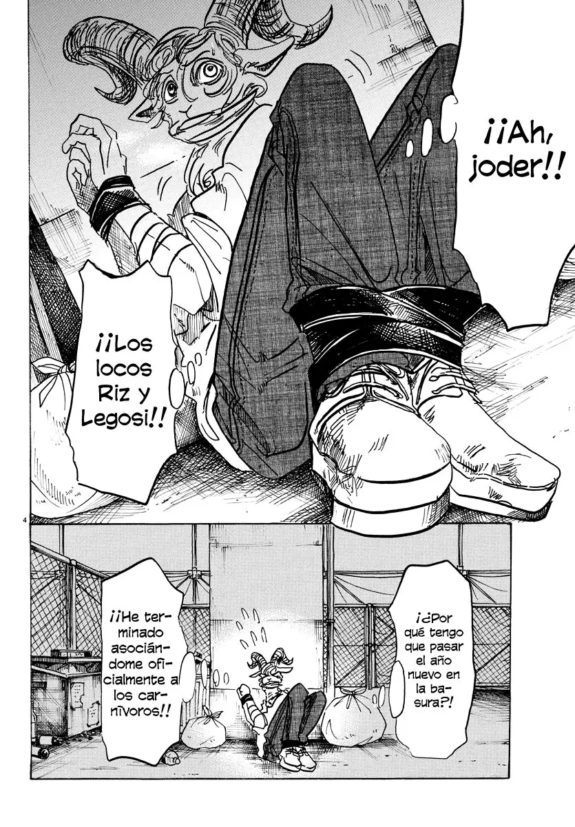 Beastars capítulo 91, página 5
