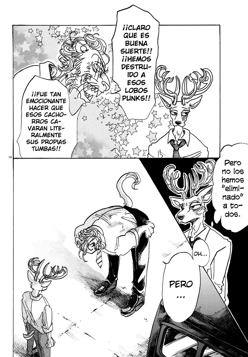 Beastars capítulo 91, página 14
