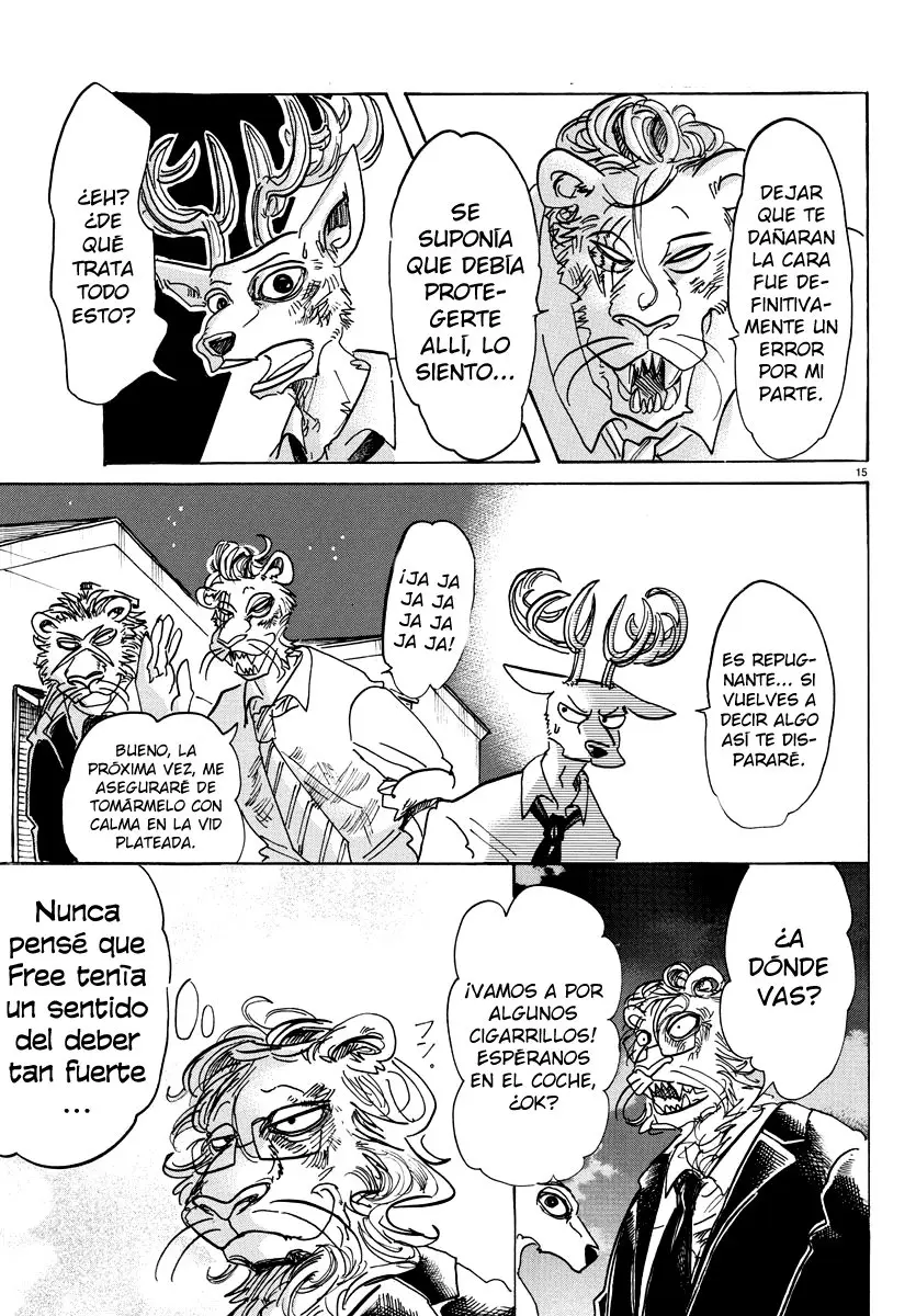 Beastars capítulo 91, página 15