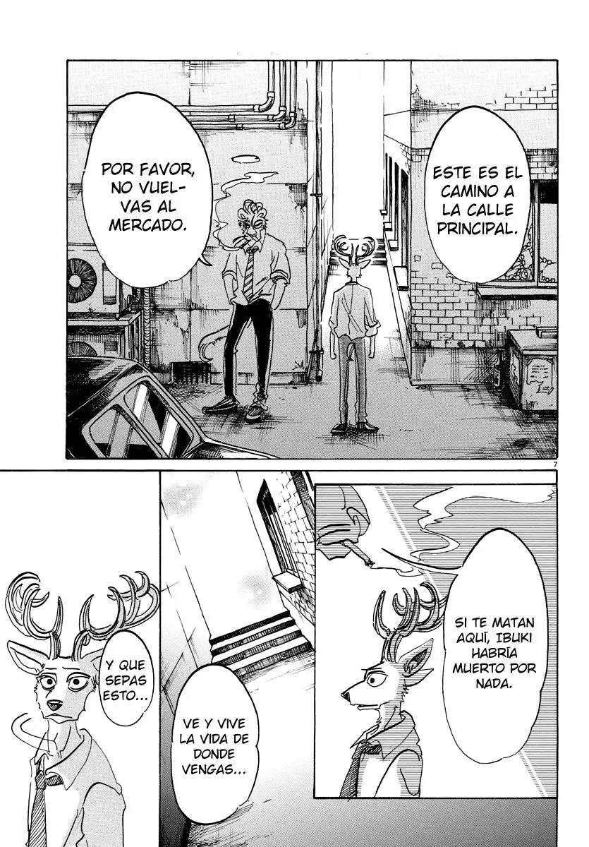 Beastars capítulo 93, página 8