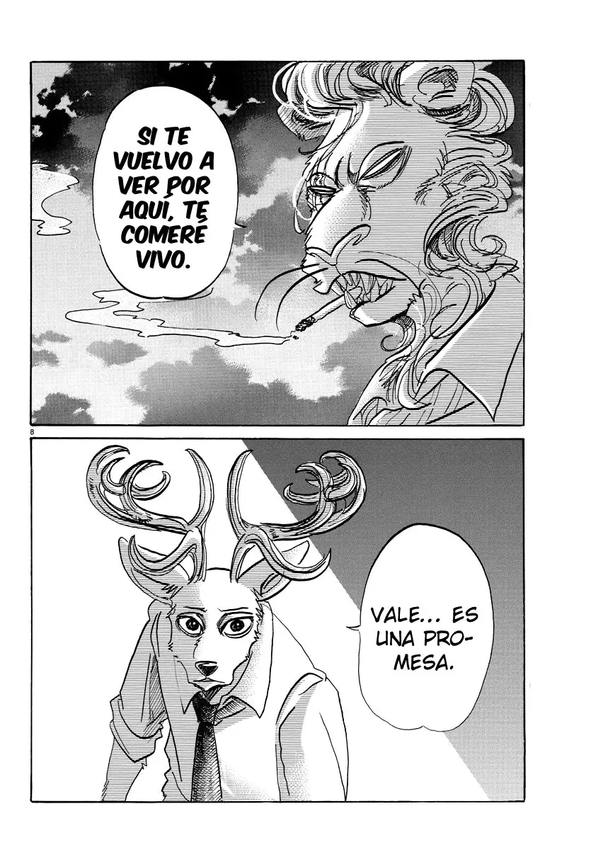 Beastars capítulo 93, página 9