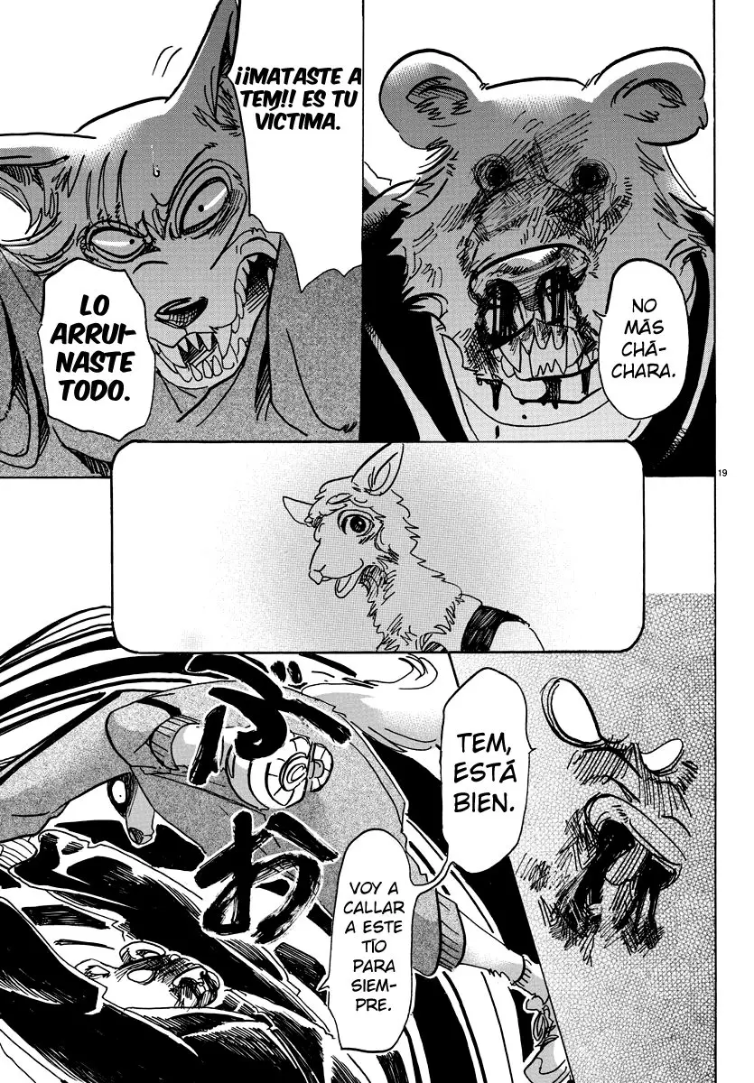 Beastars capítulo 93, página 19