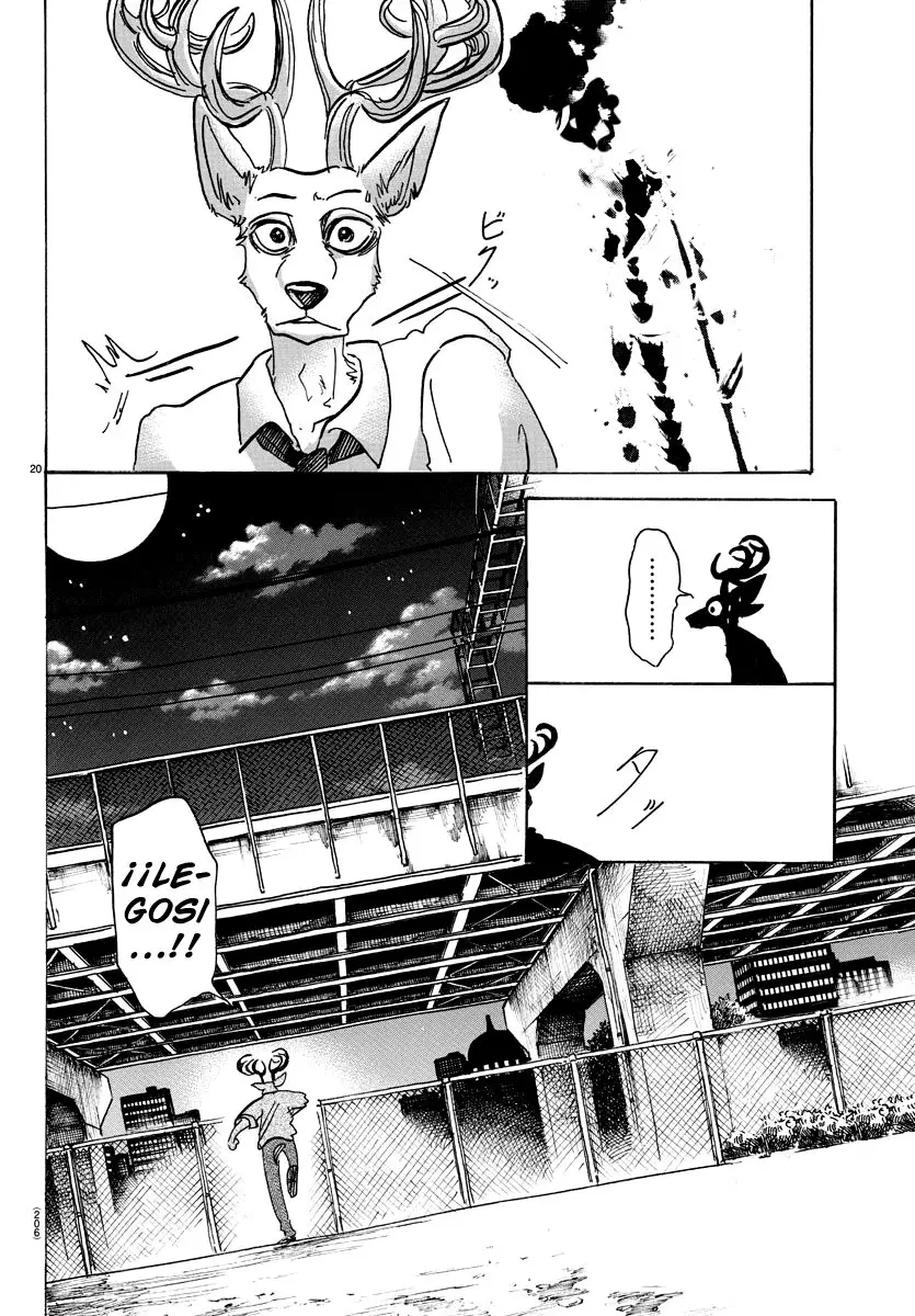 Beastars capítulo 93, página 20