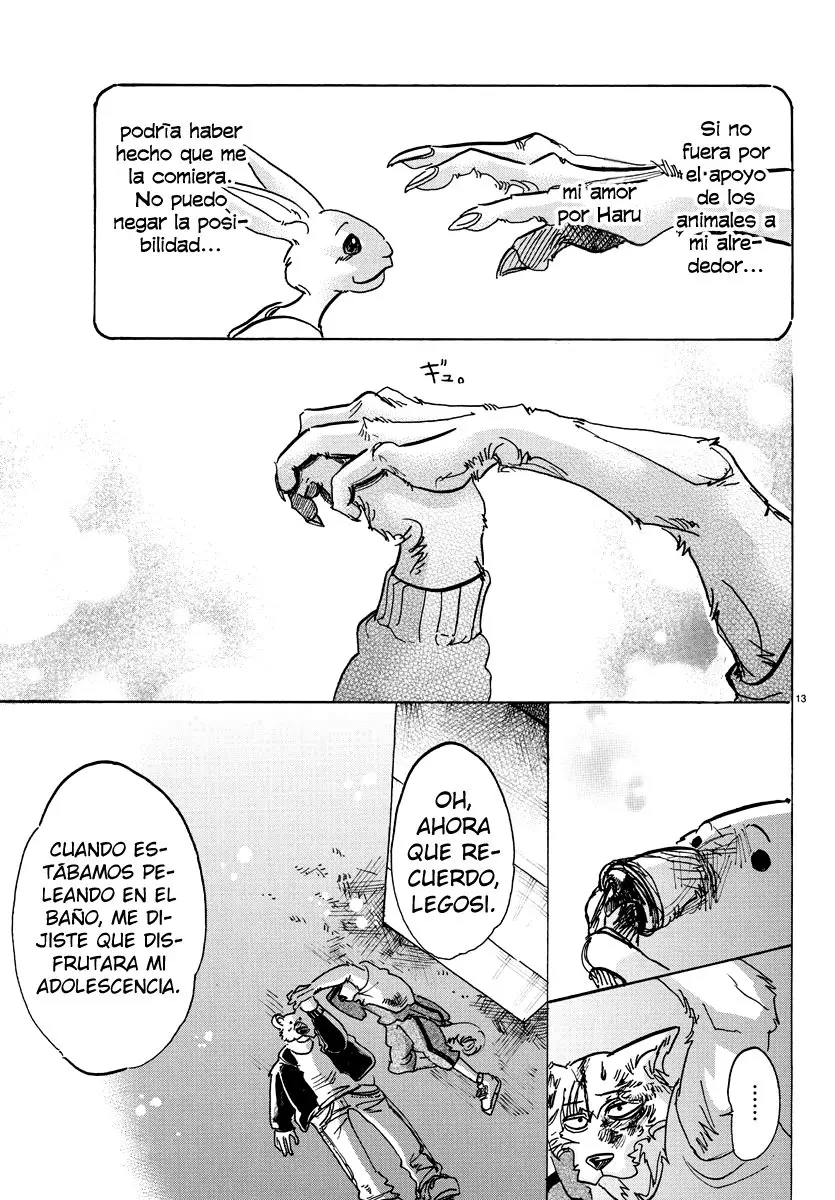 Beastars capítulo 94, página 14